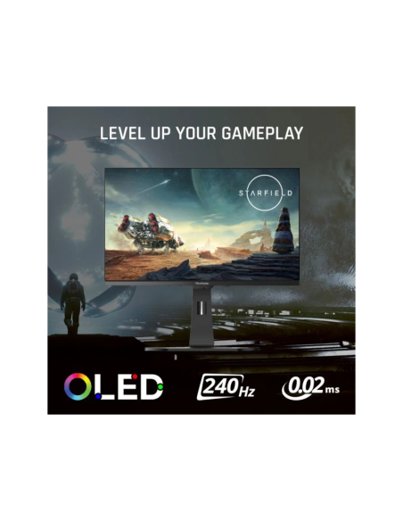 Viewsonic XG272-2K-OLED pantalla para PC 68,6 cm (27") 2560 x 1440 Pixeles Quad HD Negro, Blanco