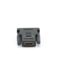 Gembird A-HDMI-DVI-2 cambiador de género para cable Negro