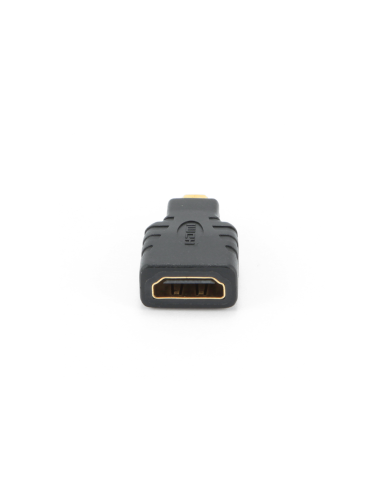 Gembird HDMI(F)-microHDMI(M) Negro