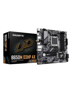 GIGABYTE B650M D3HP AX Placa base - AMD Ryzen serie 9000, VRM de 5+2+2 fases, hasta 8000 MHz DDR5 (OC), 2xPCIe 4.0 M.2, WIFI 6E,