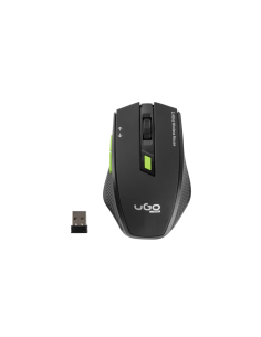 uGo MY-04 ratón Oficina mano derecha RF inalámbrico Óptico 1800 DPI
