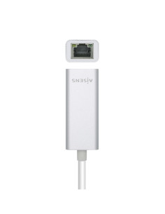 AISENS Conversor USB3.1 Gen1 USB-C A Ethernet Gigabit 10/100/1000 Mbps, 15 cm 2