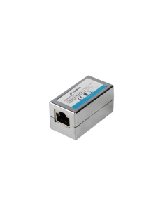 Lanberg AD-RJ45-RJ45-OS6 cambiador de género para cable RJ-45 Plata