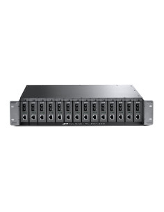 TP-Link TL-FC1420 chasis de red 2U Negro