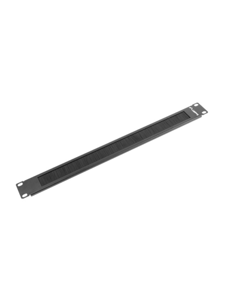 Lanberg AK-1101-B accesorio de bastidor Panel pasacables con cepillo