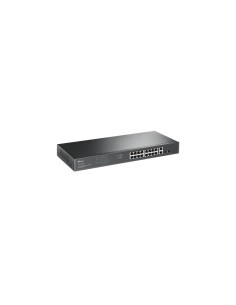 TP-Link TL-SG1218MPE Gestionado L2 Gigabit Ethernet (10/100/1000) Energía sobre Ethernet (PoE) 1U Negro 2