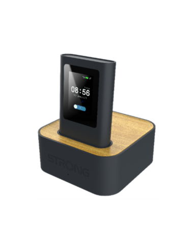 Strong HI-PHI 6 sistema Wi-Fi Mesh (Wi-Fi en malla) Doble banda (2,4 GHz / 5 GHz) Wi-Fi 6 (802.11ax) Negro 2 5G Interno