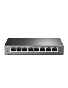 TP-Link TL-SG108PE Gestionado L2 Gigabit Ethernet (10/100/1000) Energía sobre Ethernet (PoE) Negro