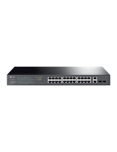 TP-Link TL-SG1428PE switch Gestionado L2 Gigabit Ethernet (10/100/1000) Energía sobre Ethernet (PoE) 1U Negro
