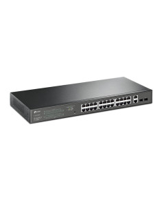 TP-Link TL-SG1428PE switch Gestionado L2 Gigabit Ethernet (10/100/1000) Energía sobre Ethernet (PoE) 1U Negro 2