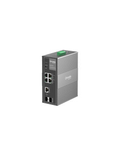 TP-Link IES206GPP switch Gestionado Gigabit Ethernet (10/100/1000) Energía sobre Ethernet (PoE) Negro