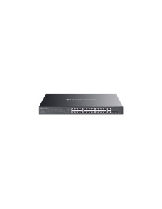 TP-Link Omada ES228GMP switch Gestionado L2 Gigabit Ethernet (10/100/1000) Energía sobre Ethernet (PoE) Negro