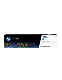 HP Cartucho de tóner original LaserJet 126A cian