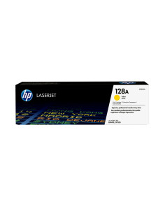 HP Cartucho de tóner original LaserJet 128A amarillo