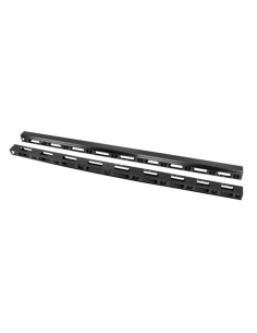 Lanberg AK-1211-B accesorio de bastidor Panel de gestión de cables