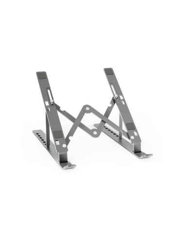 AISENS Soporte de Sobremesa Ajustable para Portatil / Tablet, Gris