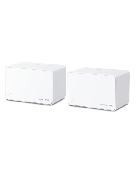 Mercusys Halo H80X (2-pack) Doble banda (2,4 GHz / 5 GHz) Wi-Fi 6 (802.11ax) Blanco 3 Interno