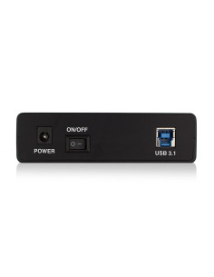 Ewent EW7056 caja para disco duro externo Caja de disco duro (HDD) Negro 3.5" 2