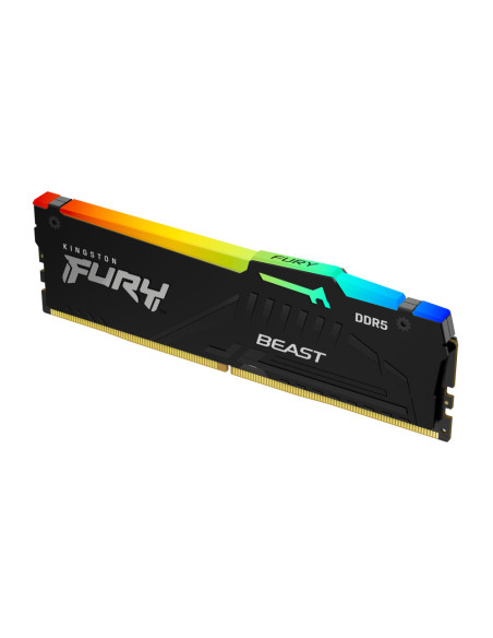 Kingston Technology FURY Beast RGB módulo de memoria 32 GB 1 x 32 GB DDR5 6000 MT/s 288-pin DIMM