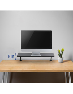 Ewent EW1546 soporte para monitor 86,4 cm (34") Escritorio Negro 2