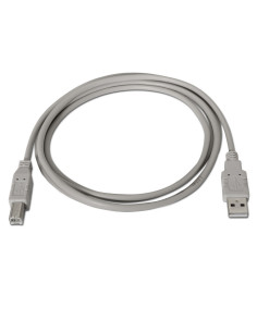 AISENS A101-0003 cable USB USB 2.0 3 m USB A USB B Beige 2