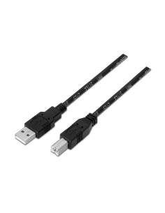 AISENS A101-0005 cable USB USB 2.0 1 m USB A USB B Negro