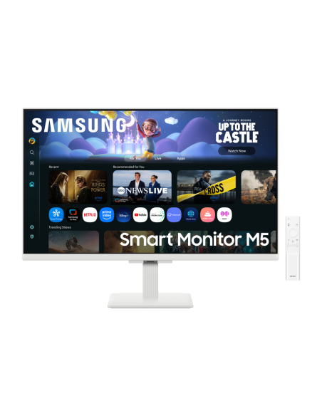 Samsung M5 M50F pantalla para PC 68,6 cm (27") 1920 x 1080 Pixeles Full HD LCD Blanco