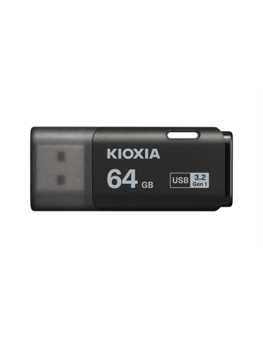 Kioxia LU301K064GG4 unidad flash USB 64 GB USB tipo A 3.2 Gen 1 (3.1 Gen 1) Negro
