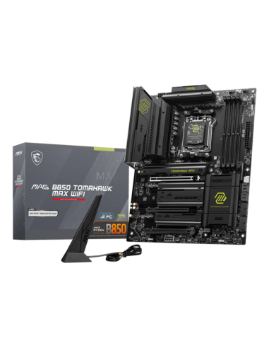 MSI MAG B850 TOMAHAWK MAX WIFI placa base AMD B850 Zócalo AM5 ATX
