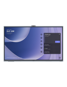 MAXHUB V865T pantalla para sala de reuniones 2,18 m (86") 3840 x 2160 Pixeles VA Wi-Fi 6 (802.11ax) Negro Bluetooth