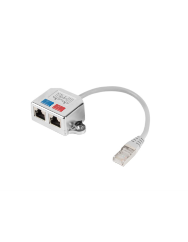 Lanberg AD-0026-S divisor de red Plata