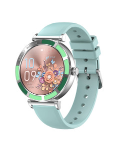 Trevi T-FIT 245 L 3,23 cm (1.27") IPS 41 mm Digital Pantalla táctil Verde, Metálico