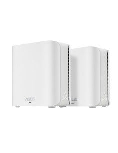 ASUS ZenWiFi BD4 (2-pack EU+UK) Doble banda (2,4 GHz / 5 GHz) Wi-Fi 7 (802.11be) Blanco Interno