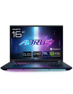 GIGABYTE AORUS MASTER 16 BYHC5PTE64SP ordenador portatil Intel Core Ultra 9 275HX Portátil 40,6 cm (16") WQXGA 32 GB DDR5-SDRAM 
