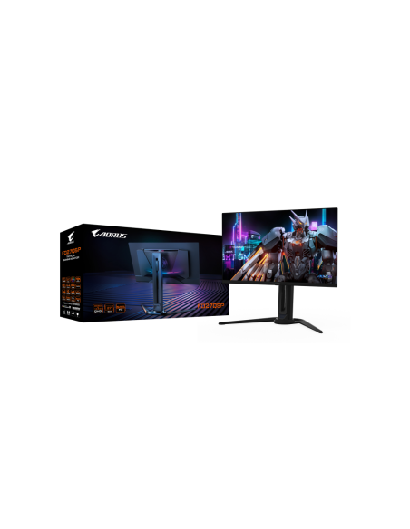 GIGABYTE AORUS FO27Q5P Monitor Gaming OLED QHD – 2560 x 1440, 500Hz, 0,03ms, KVM, 300 cd/m², FreeSync Premium Pro, DisplayHDR Tr