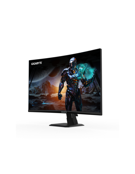 GIGABYTE GS27FC Monitor gaming curvo 27" FHD - 1920 x 1080, 180Hz, 1ms, 250 cd/m², FreeSync Premium, HDR Ready, HDMI 2.0, Displa