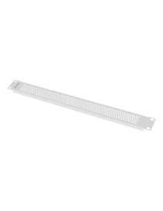 Lanberg Zaslepka do szaf 19 1U perforowana szara Panel ciego