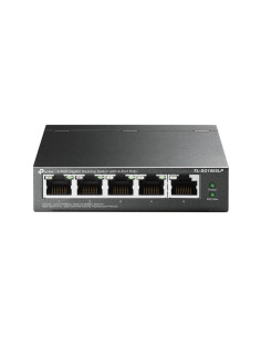 TP-Link TL-SG1005LP switch No administrado Gigabit Ethernet (10/100/1000) Energía sobre Ethernet (PoE) Negro