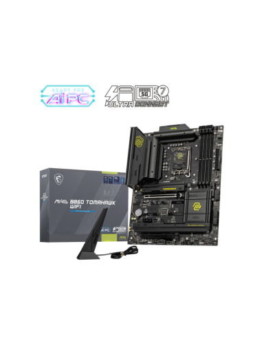 MSI MAG B860 TOMAHAWK WIFI placa base Intel B860 LGA 1851 (Socket V1) ATX