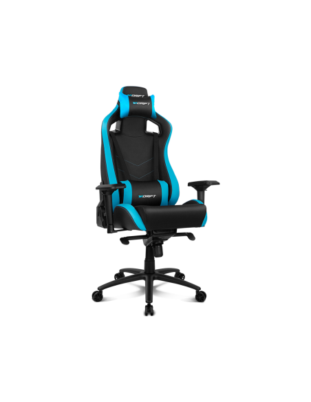 DRIFT DR500 Silla para videojuegos de PC Asiento acolchado tapizado Negro, Azul