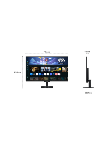 Samsung LS32FM502EUXEN pantalla para PC 81,3 cm (32") 1920 x 1080 Pixeles Full HD LED Negro