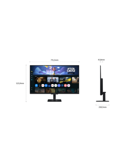 Samsung LS32FM502EUXEN pantalla para PC 81,3 cm (32") 1920 x 1080 Pixeles Full HD LED Negro