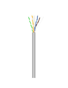 AISENS Cable de Red RJ45 Cat.6 UTP Rigido AWG23 CCA (aleacion), Gris, 100 m 2