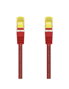 AISENS Cable De Red Latiguillo RJ45 LSZH Cat.7 600 MHz S/FTP PIMF AWG26, Rojo, 2.0 m 2