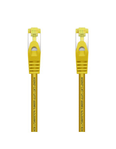 AISENS Cable De Red Latiguillo RJ45 LSZH Cat.7 600 MHz S/FTP PIMF AWG26, Amarillo, 0.5 m