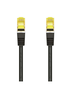 AISENS Cable De Red Latiguillo RJ45 LSZH Cat.7 600 MHz S/FTP PIMF AWG26, Negro, 25 cm 2