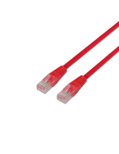AISENS A135-0237 cable de red Rojo 0,5 m Cat6 U/UTP (UTP)