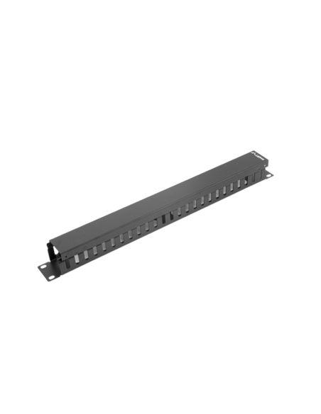 Lanberg AK-1201-B accesorio de bastidor Panel de gestión de cables