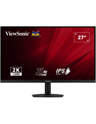 Viewsonic VA VA2708-2K-HD-2 pantalla para PC 68,6 cm (27") 2560 x 1440 Pixeles Quad HD LED Negro