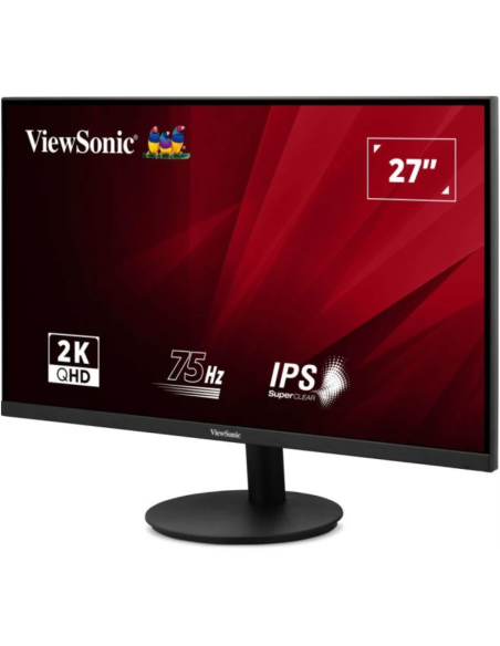Viewsonic VA VA2708-2K-HD-2 pantalla para PC 68,6 cm (27") 2560 x 1440 Pixeles Quad HD LED Negro